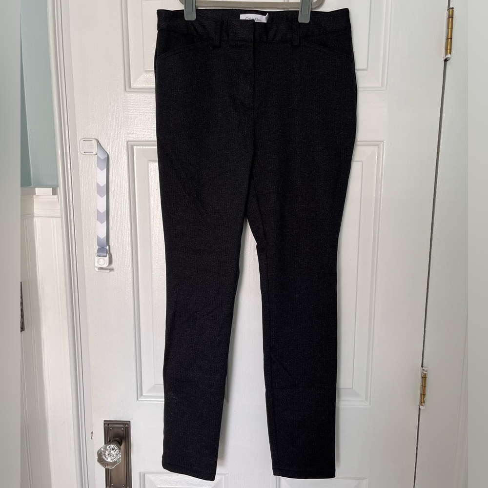 Calvin Klein dress pants - charcoal herringbone - 8